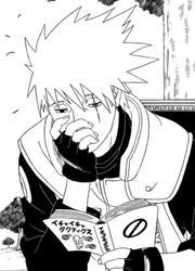 Kakashi sin máscara en el capítulo 294
