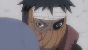 Obito revela su ojo izquierdo