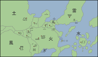map of naruto world Geography Narutopedia Fandom map of naruto world