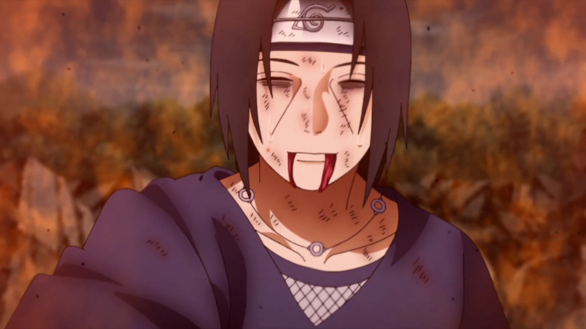Imagen Itachi muere con una sonrisa.png Naruto Wiki FANDOM