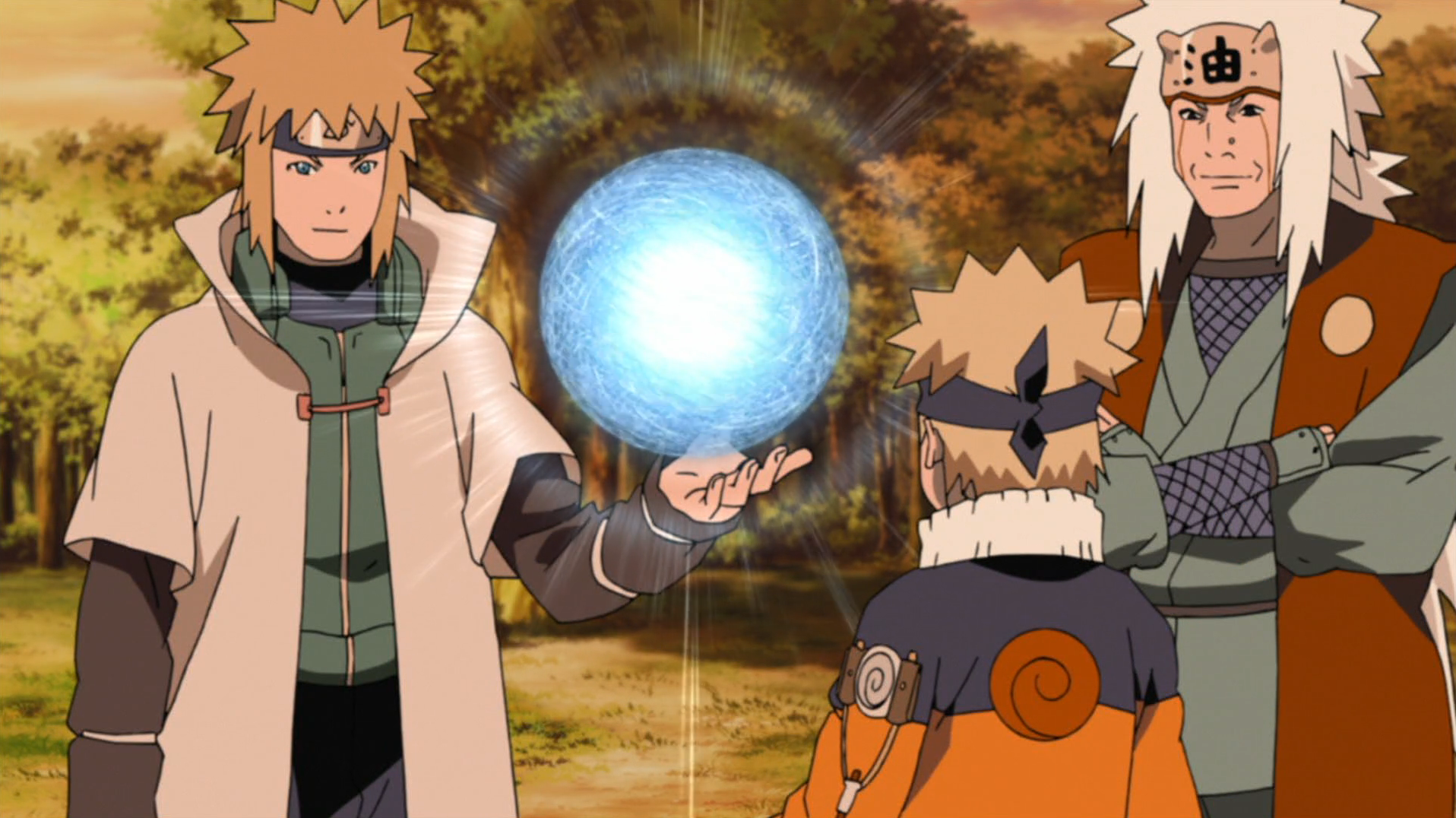 Изображение Minato Teaching Rasengan.png Наруто Вики FANDOM