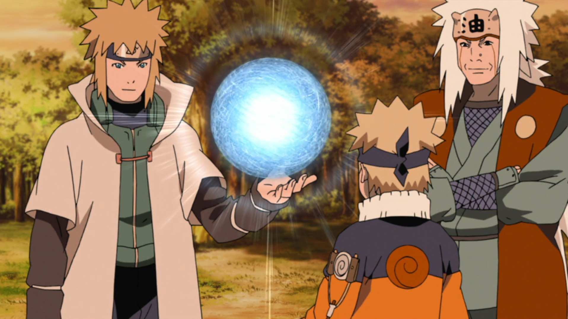 Изображение Minato Teaching Rasenganpng Наруто Вики Fandom Powered By Wikia 