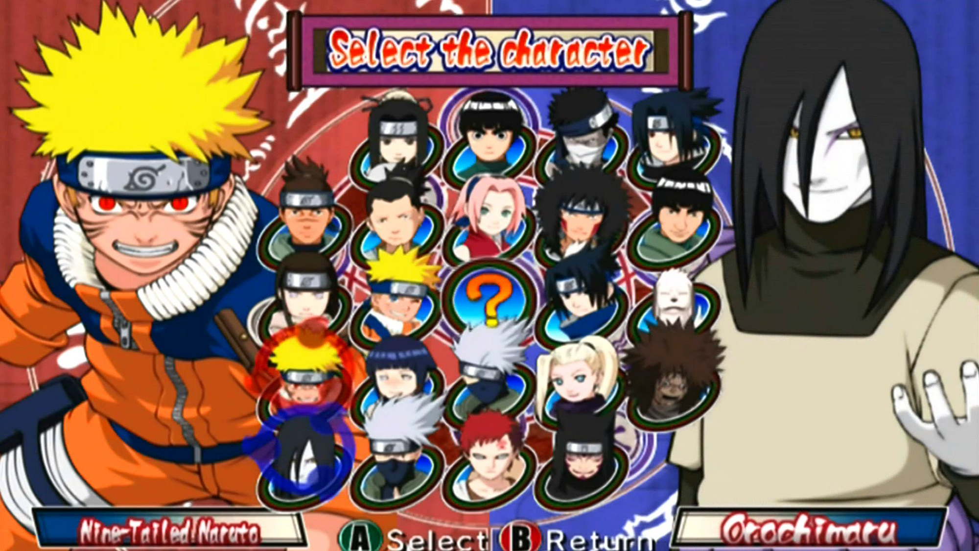 Imagen - Naruto Clash of ninja 2 personajes.png | Naruto ...