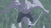 Prisión de Agua Jutsu Danza de Tiburón Anime
