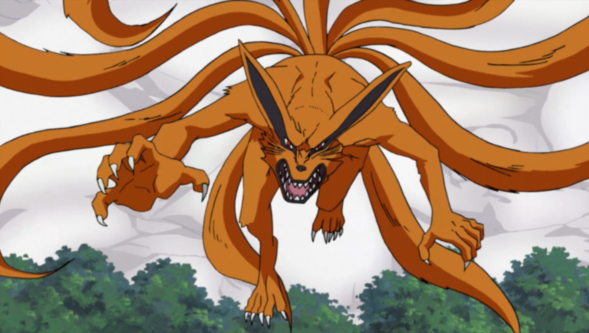 Nine tails. Девятихвостый Лис курама. Курама девятихвостый демон Лис. 9 Хвостый Лис Наруто. Девятихвостый Лис Наруто.