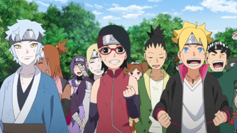 Sarada Uchiha Narutopedia Fandom - naruto the standing will of fire roblox