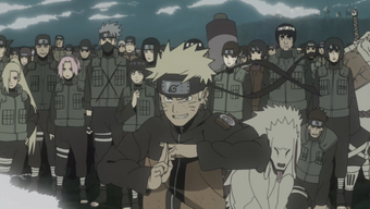 Fourth Shinobi World War Climax Narutopedia Fandom - naruto the standing will of fire roblox