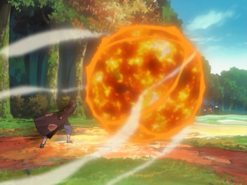 Elemento Fuego Jutsu Gran Bola De Fuego Naruto Wiki Fandom