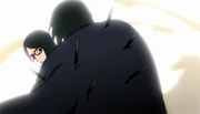 Sasuke protege Sarada