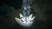 Naruto attacks Obito anime