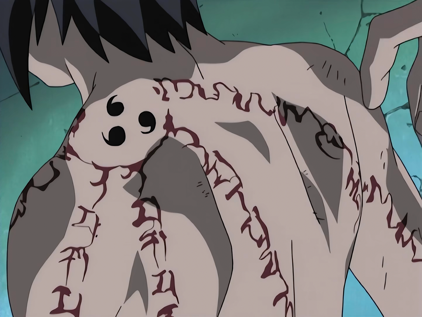 Drawing sasuke curse mark 2 - Desenhando sasuke marca da maldição