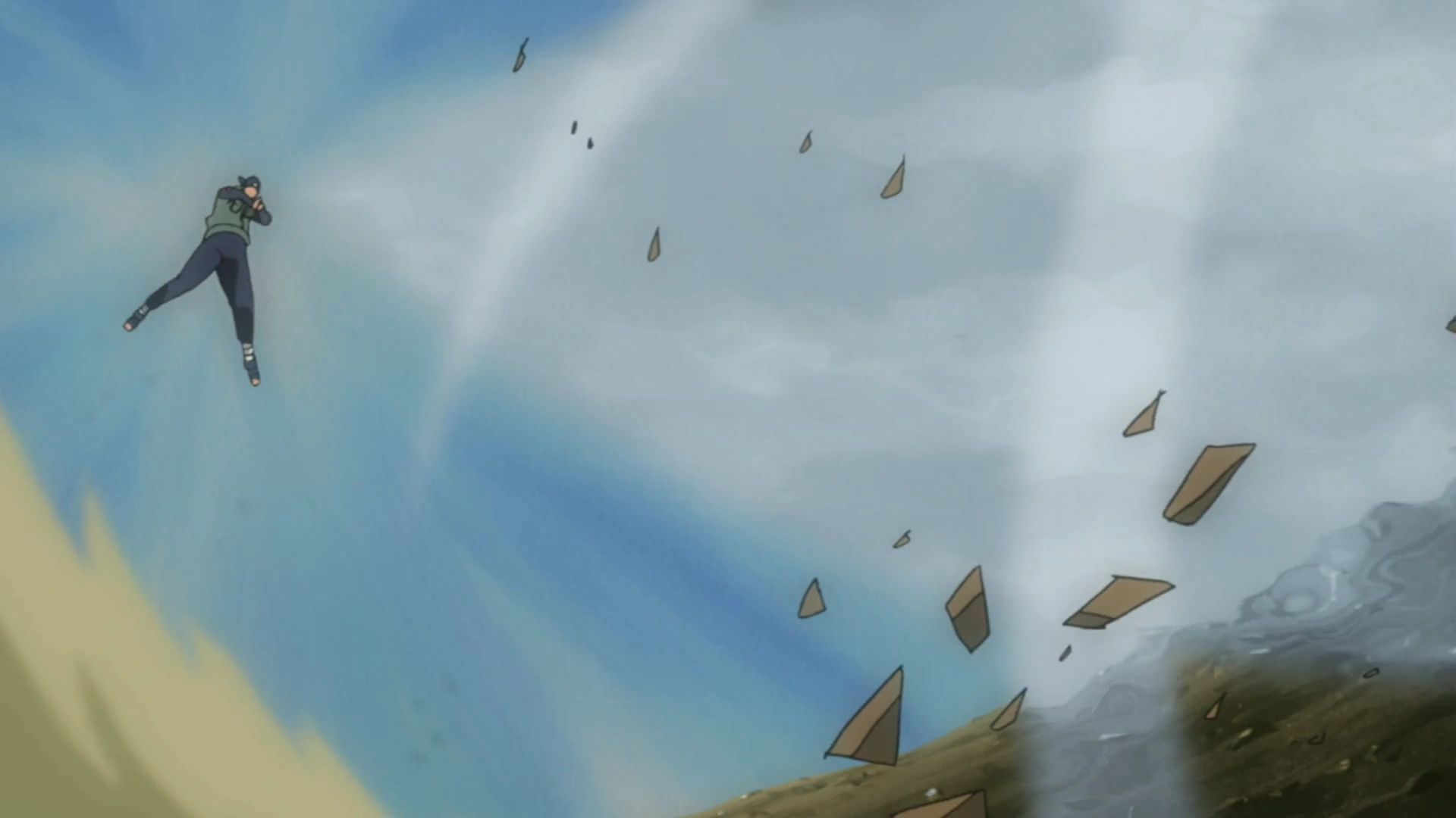 Powerful wind ich io