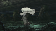 Madara rouba o olho de Kakashi (Anime)