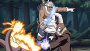 Nagato using the Asura Path