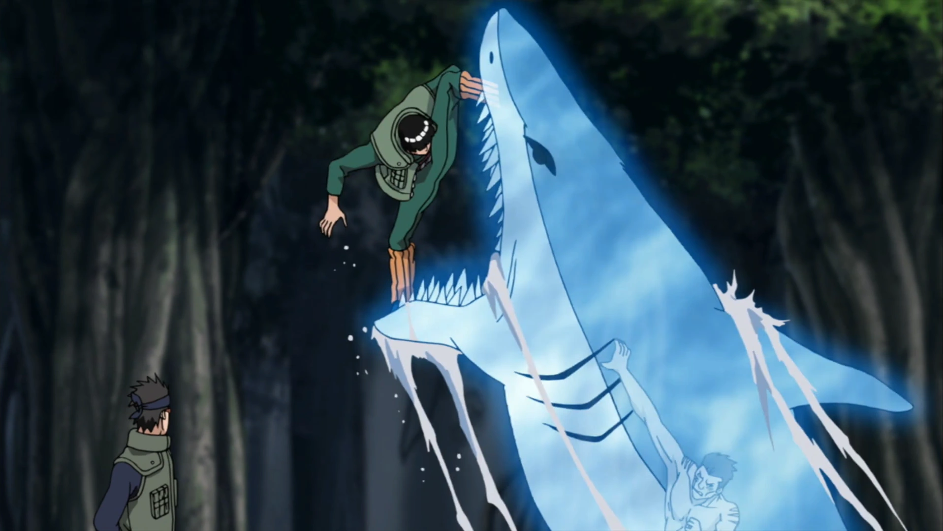 Water Release Water Shark Bullet Technique Narutopedia FANDOM