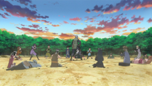 Formação das Múltiplas Cordas de Luz (Alunos de Shino - Anime)