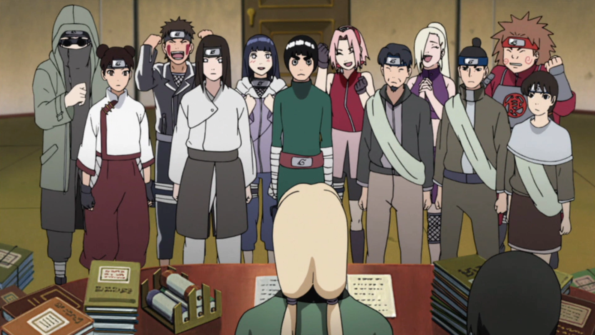 Image Tsunade Promoting Genin.png Narutopedia