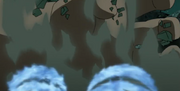 Neji y Hiashi detienen al Diez Colas