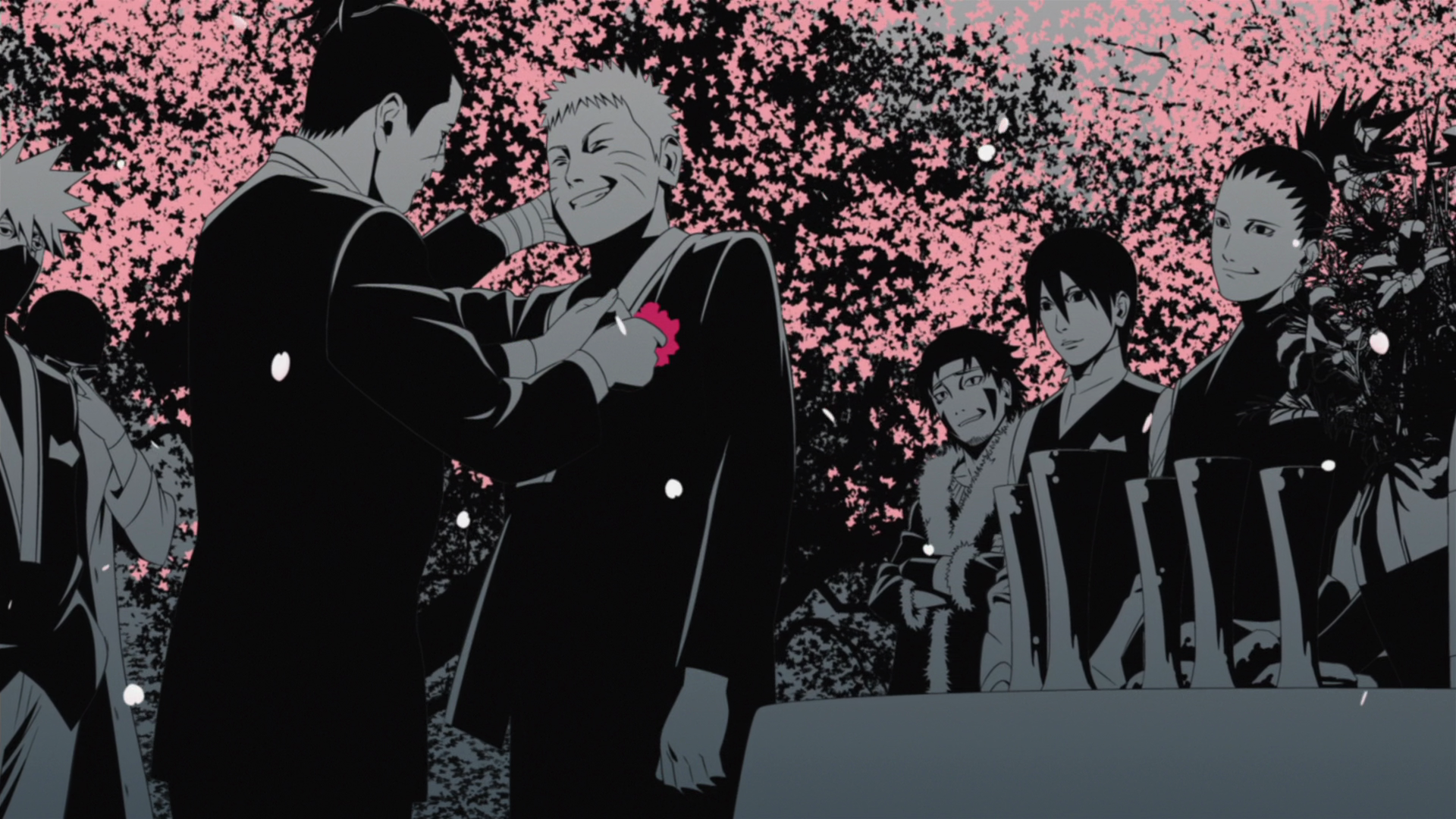 Image - Iruka with Naruto at his wedding.PNG | Narutopedia | FANDOM