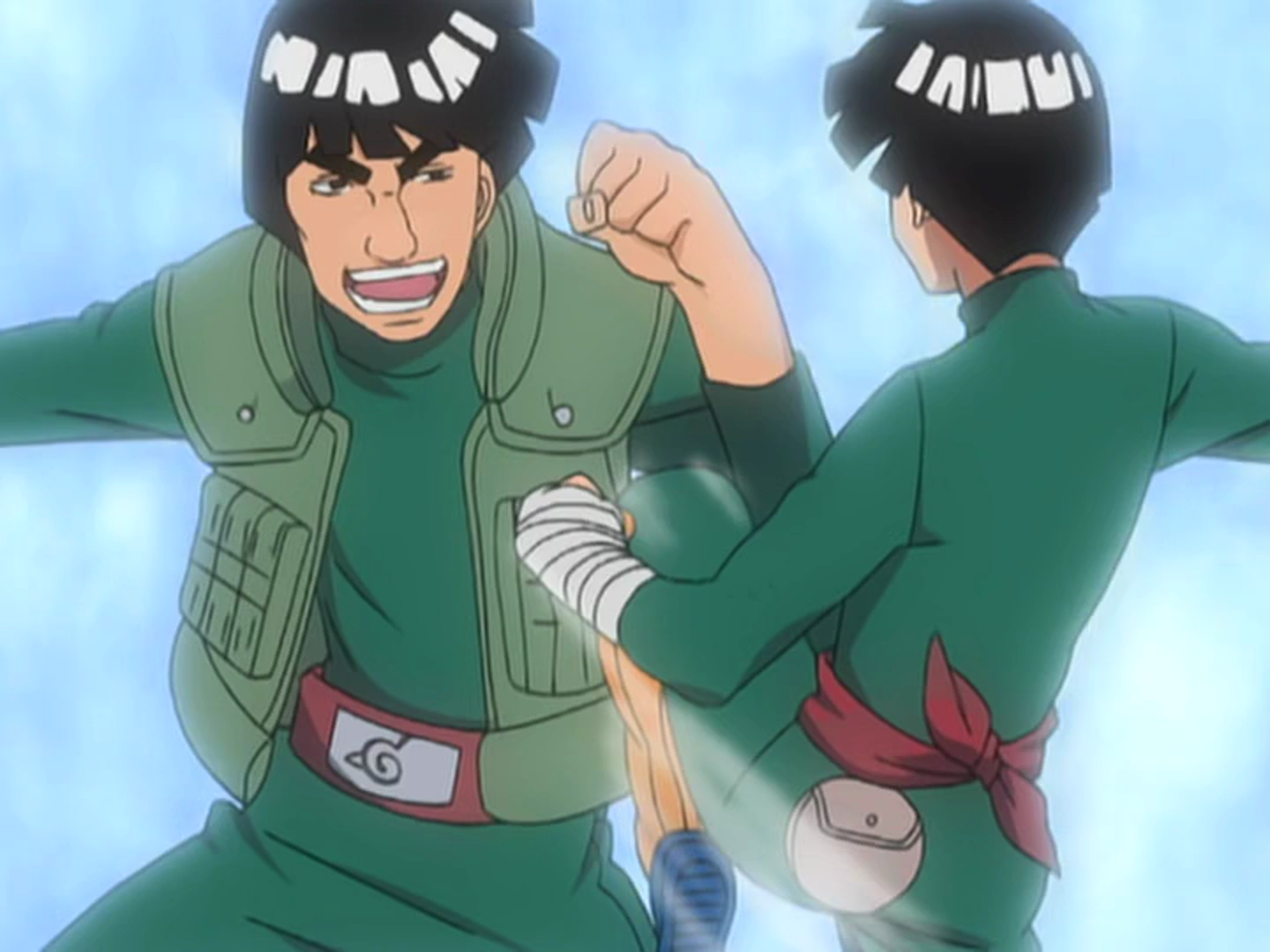 naruto rock lee sensei