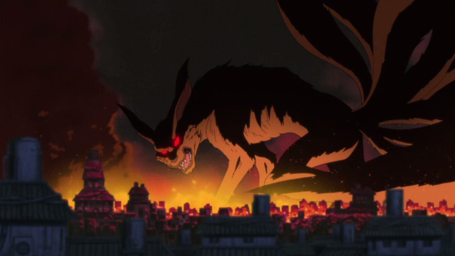 Nine Tailed Demon Foxs Attack Narutopedia Fandom