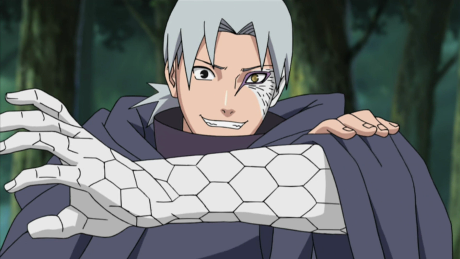 Image - Orochimaru's remains taking over Kabuto.PNG | Narutopedia