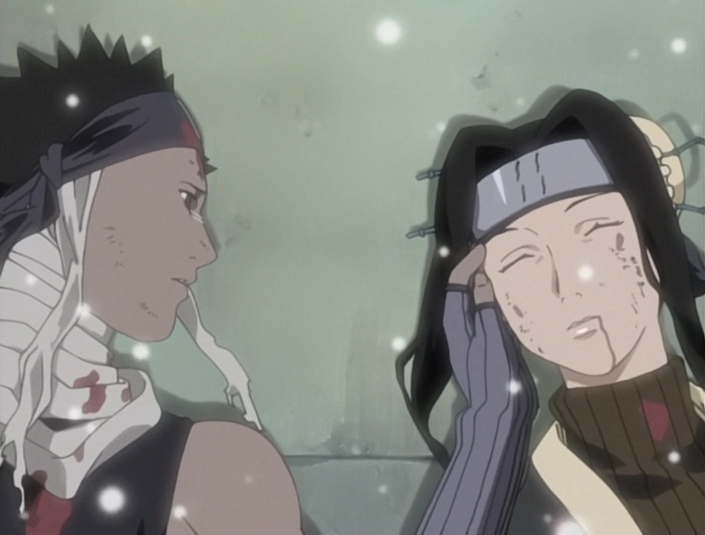 Zabuza, caído en la nieve... | Naruto Wiki | Fandom
