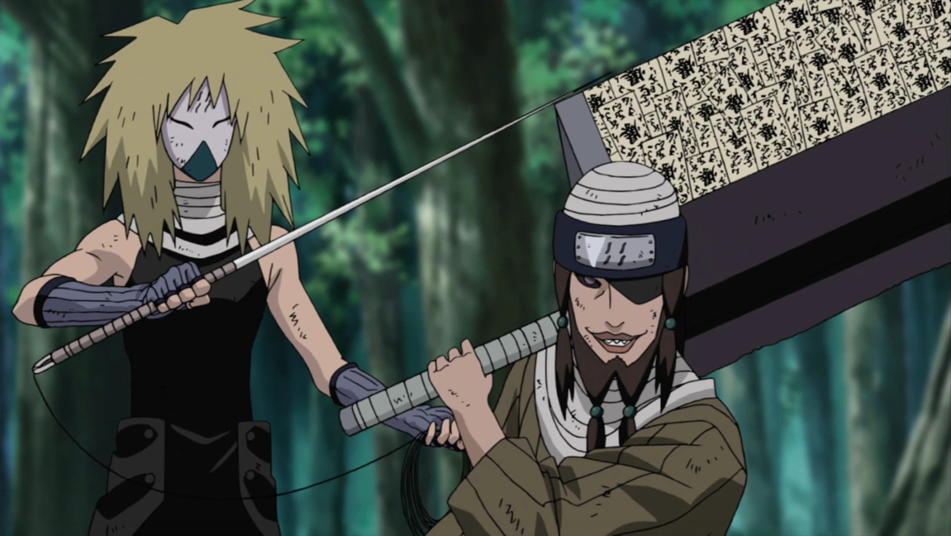 danger: jinpachi and kushimaru!