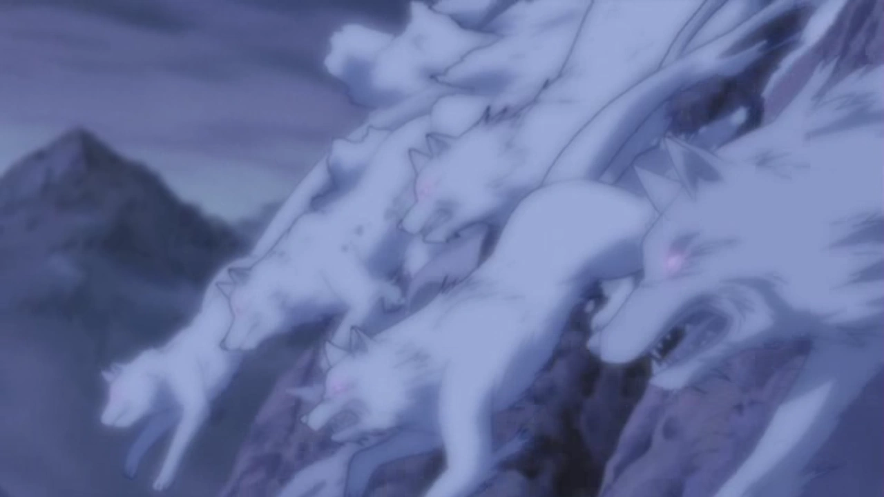 Ice Release Wolf Fang Avalanche Technique Narutopedia FANDOM powered by Wikia