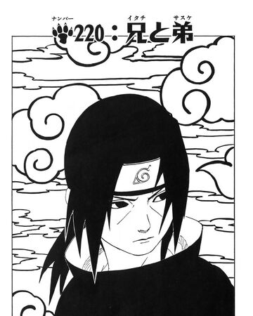 Itachi And Sasuke Brothers Chapter Narutopedia Fandom