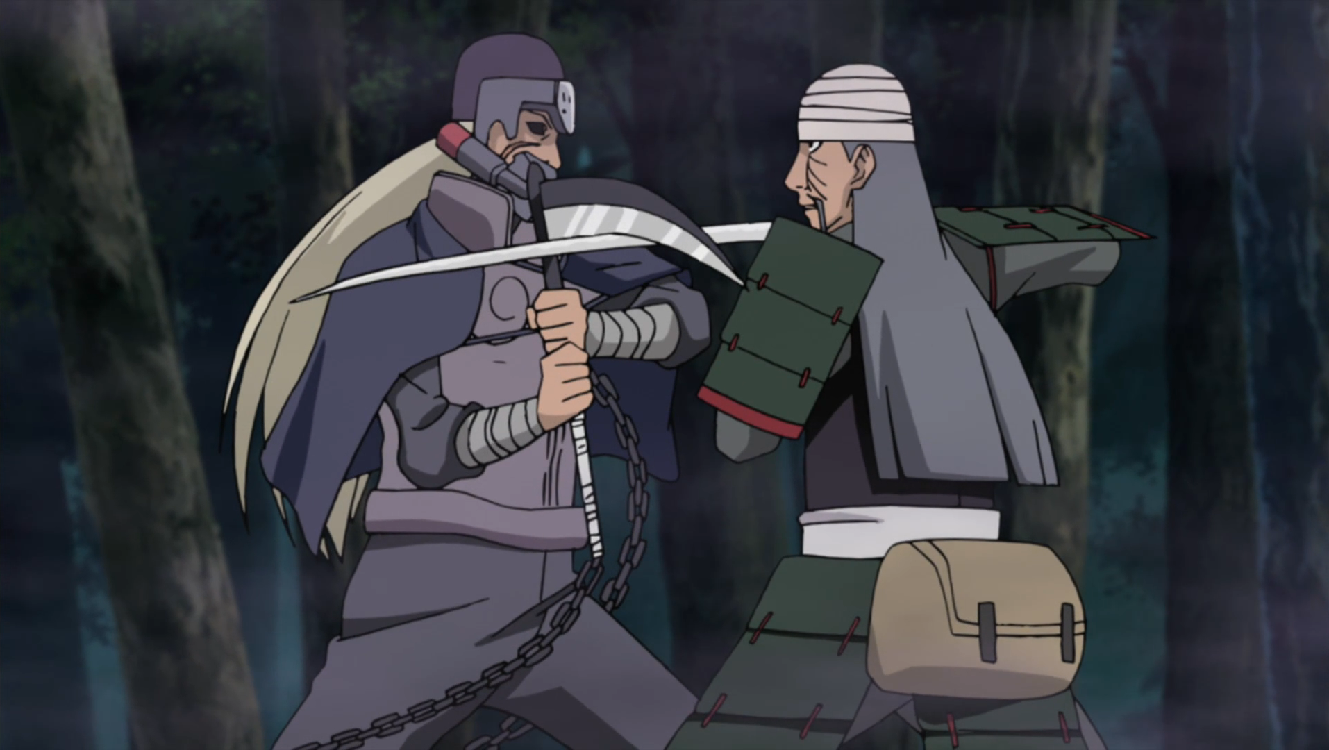 Mifune Vs Hanzō Narutopedia Fandom