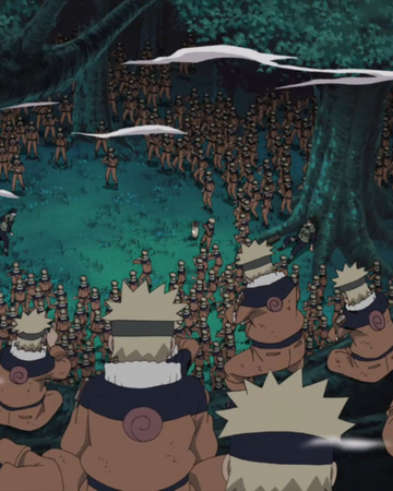 Multiple Shadow Clone Technique Narutopedia Fandom