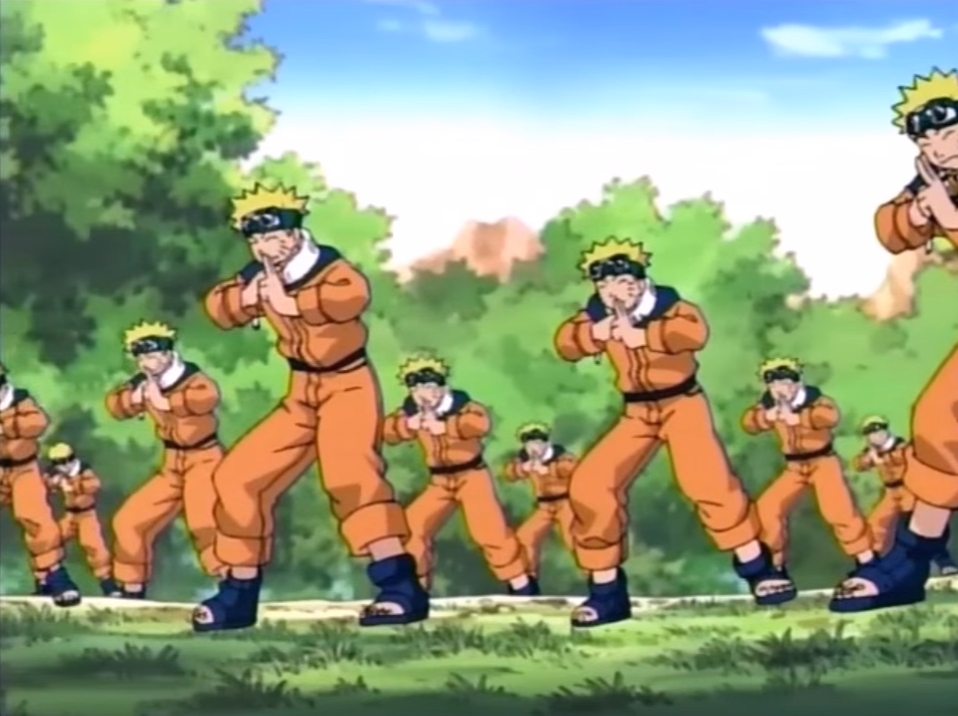 Transformação do Clone das Sombras Wiki Naruto FANDOM
