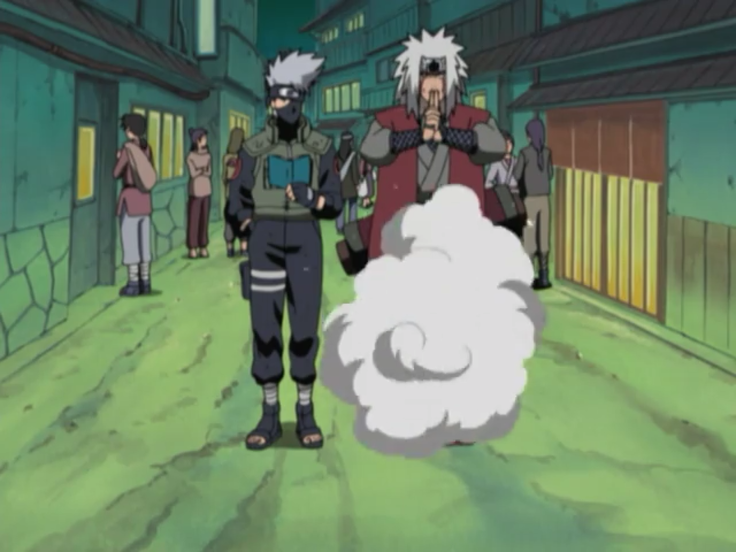 Body Flicker Technique Narutopedia Fandom Powered By Wikia - smoke being used