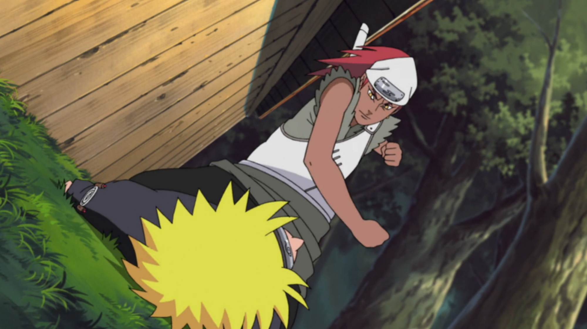 Image - Karui Beating Naruto.png | Narutopedia | FANDOM ...
