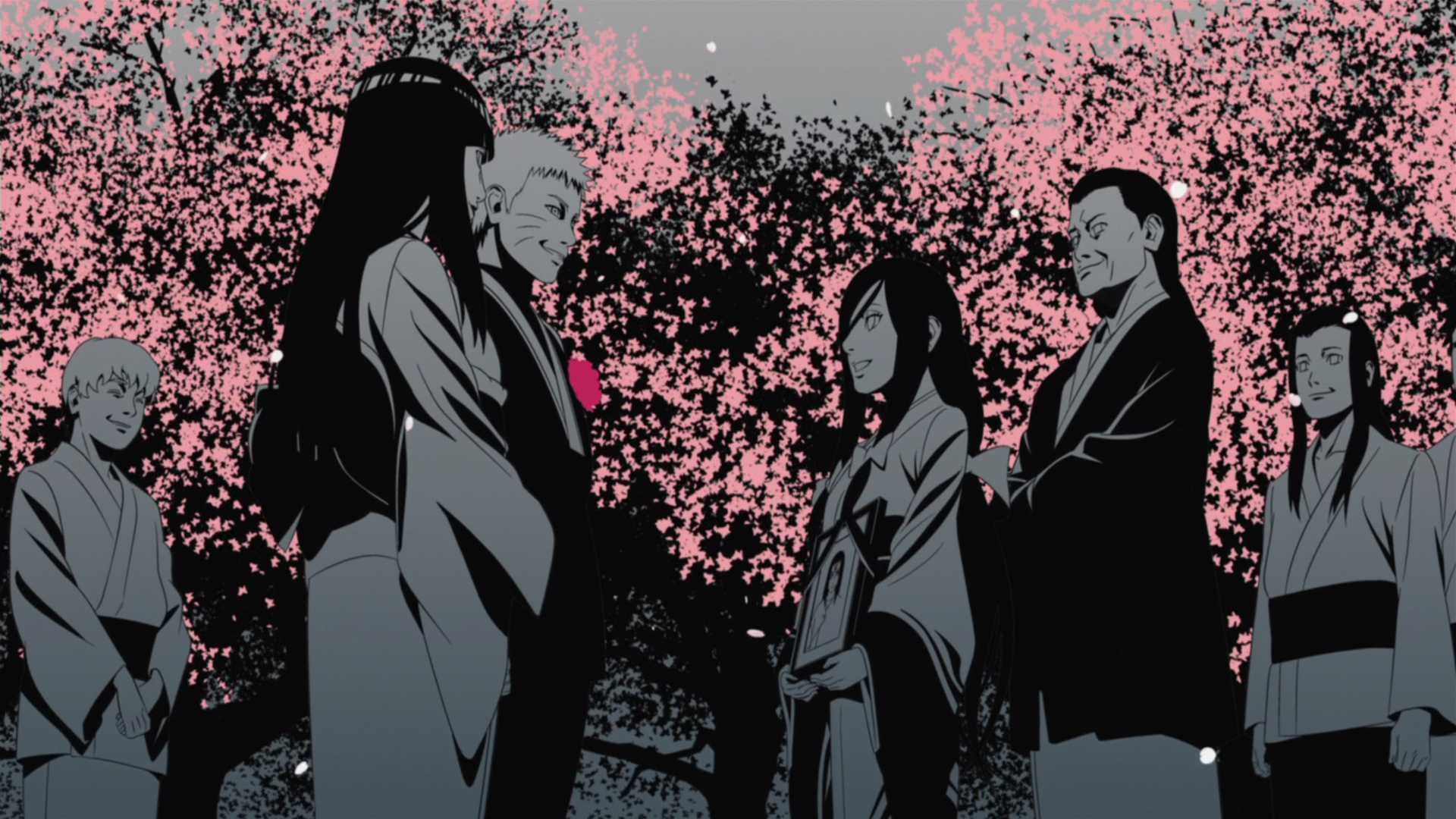 Image - Naruto and Hinata congradulated by Hinata's family ...