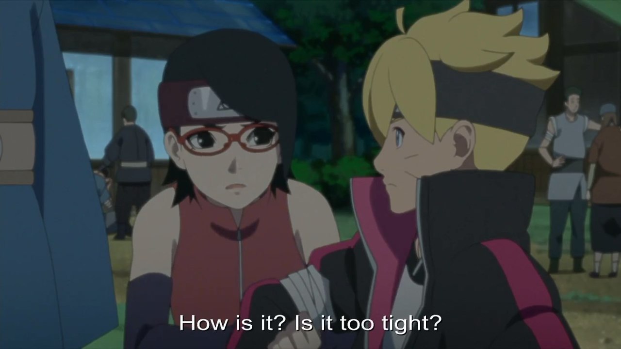 Boruto And Sarada Kiss 