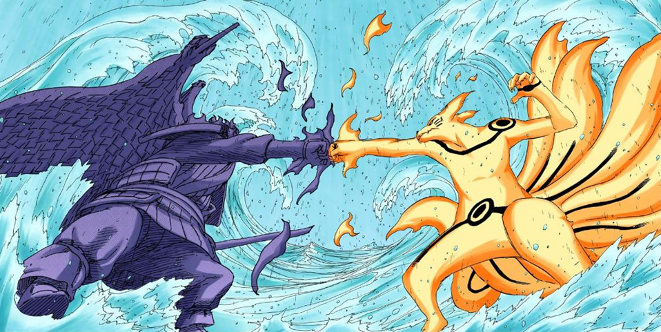 Zona Naruto Naruto And Kurama Fist Bump