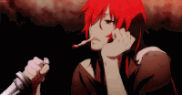 Shenron smoking