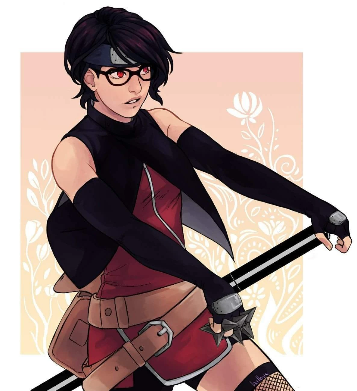 Sarada Uchiha Naruto Regashi