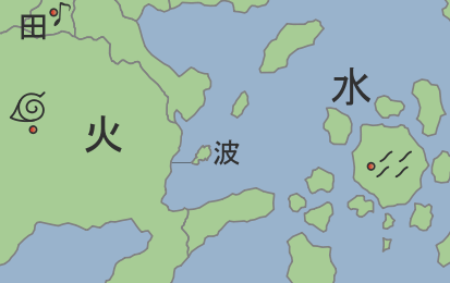 Полная карта мира наруто