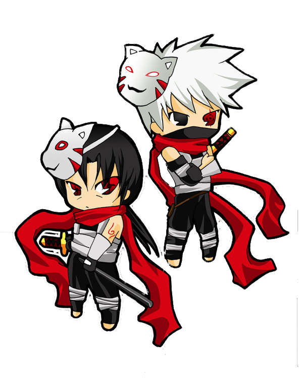 Image - Anbu Kakashi and Itachi by tachiik.png | Naruto ...