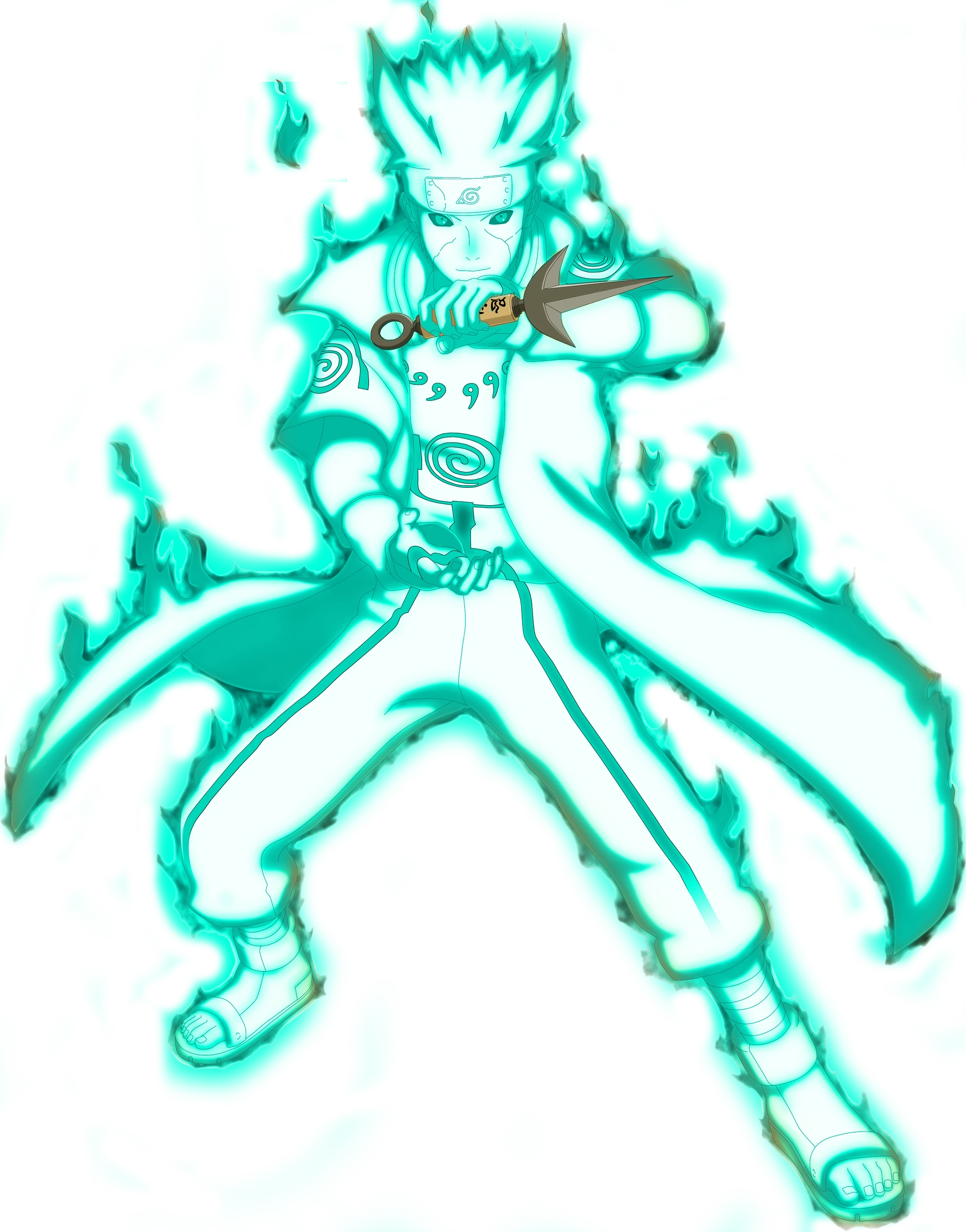 Image Minato's tenseigan chakra mode.png Naruto Fanon