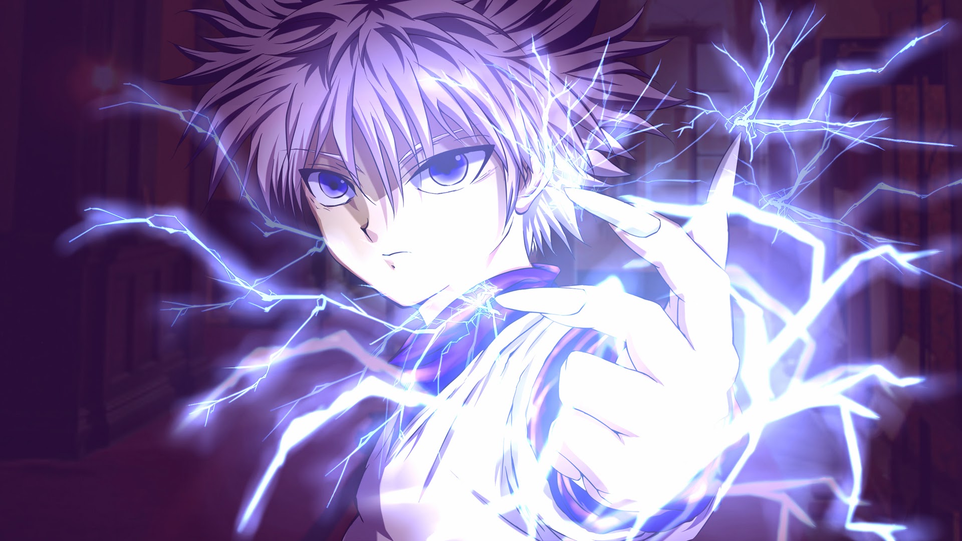 Image - Killua-lightning-hd-wallpaper-hunter-x-hunter-2011-anime