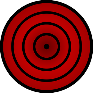 File Rinnegan  Red  svg Naruto Fanon Wiki FANDOM powered 