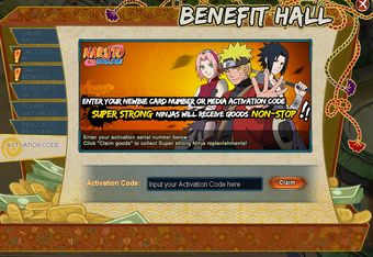 Naruto Online Bandai Activation Code Free