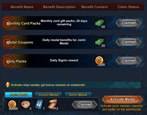 Daily Benefits Daily Benefits