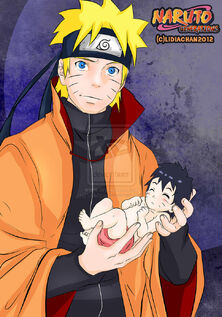 Naruto and baby harumi by lidiachan-d53zmd0