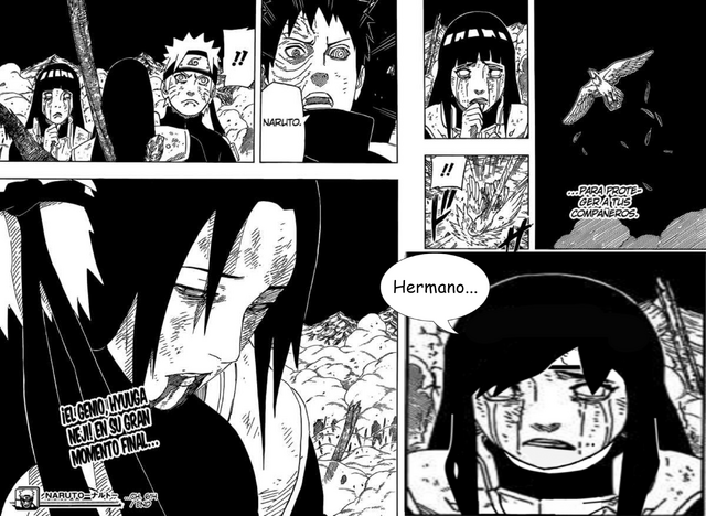 Neji death naruto