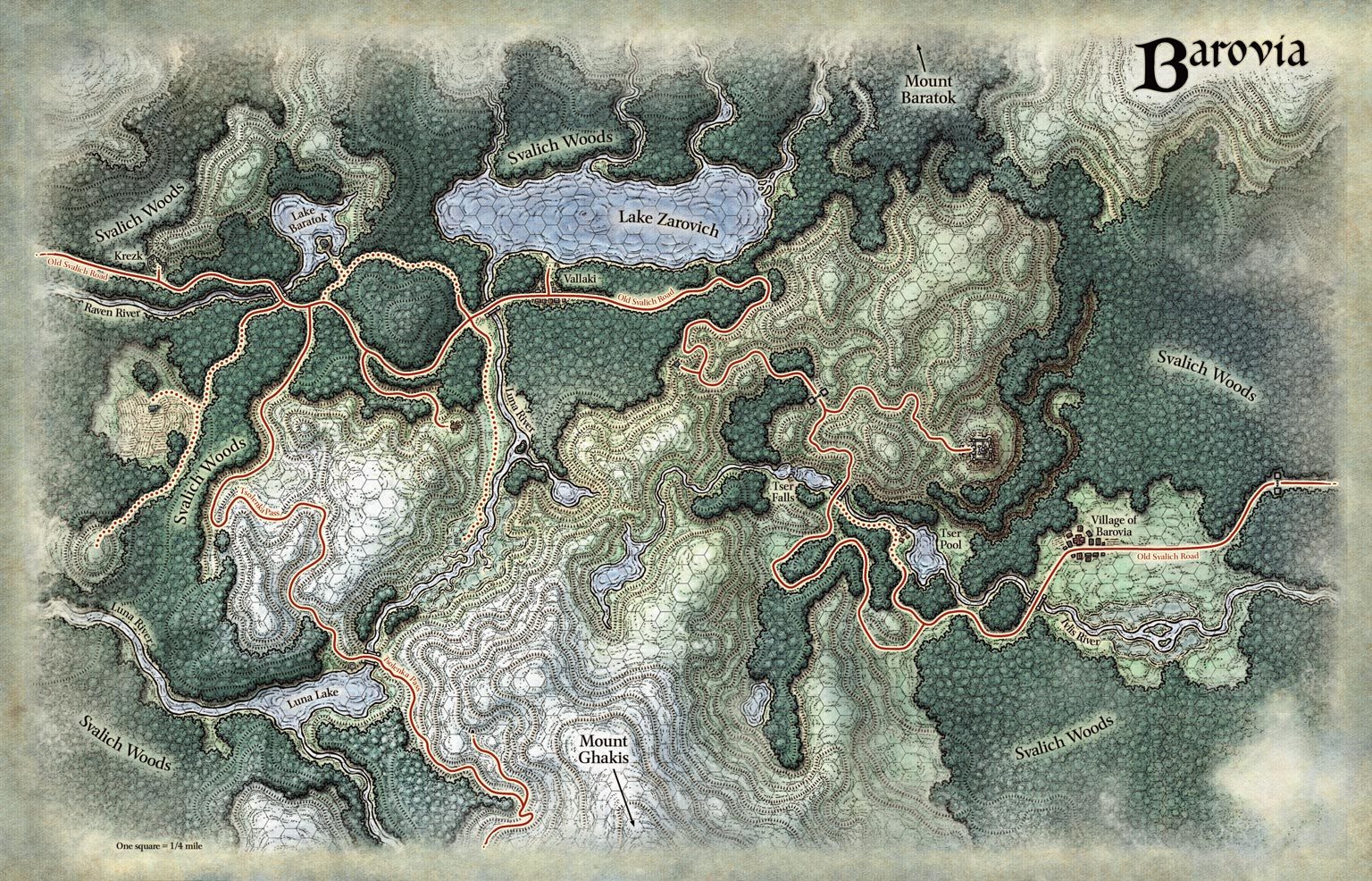 Nat19 - Curse of Strahd Map